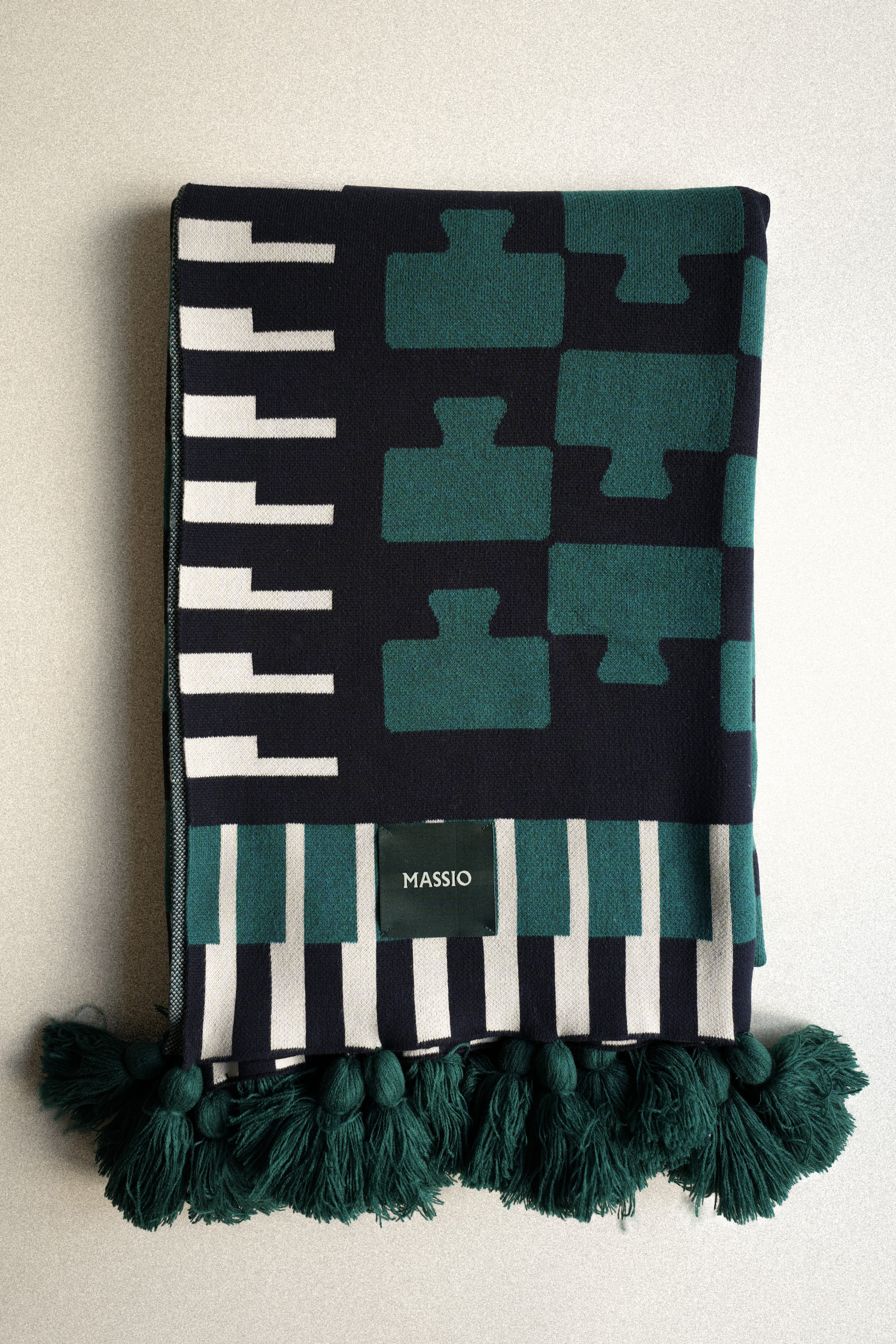 Manta HAMPSTEAD Azul Marino