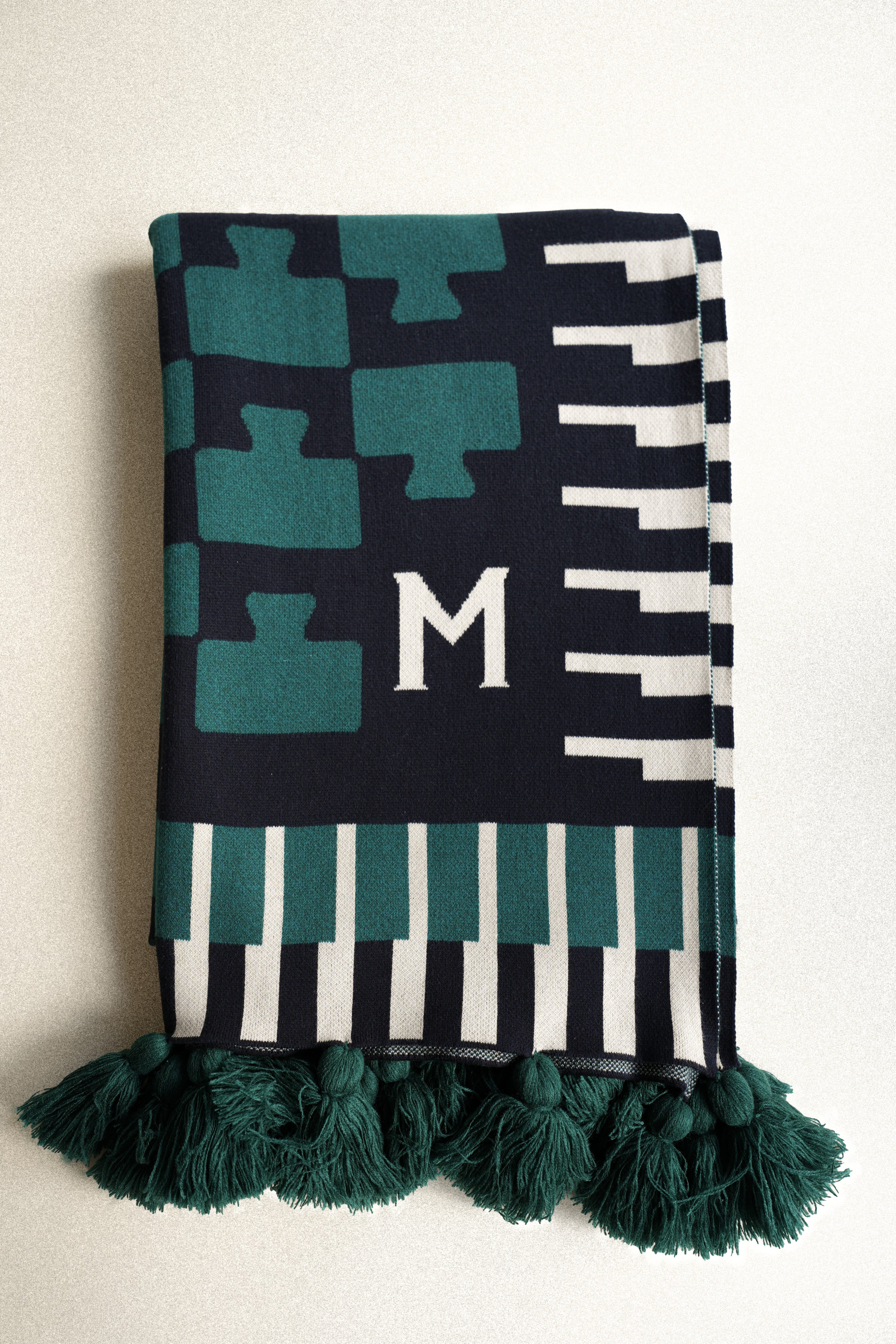 Manta HAMPSTEAD Azul Marino