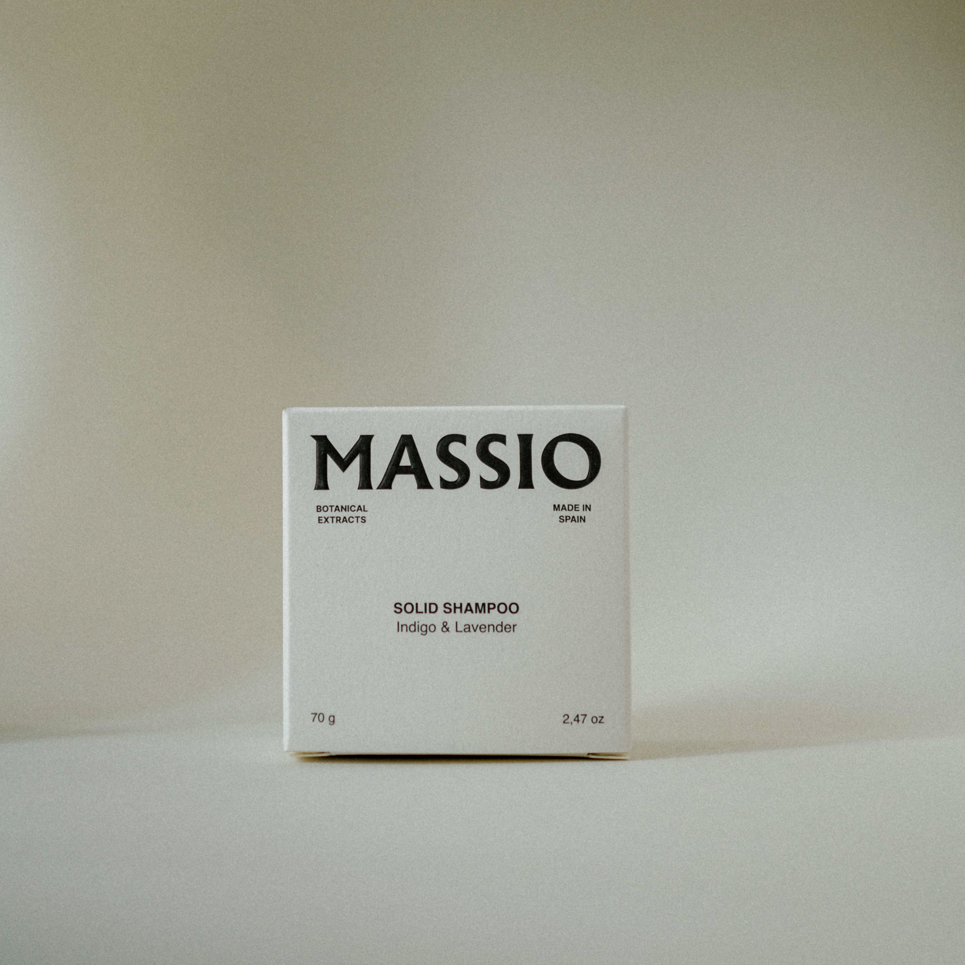 Shampoing Solide Matifiant - Indigo et Lavande