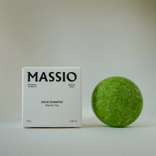 Solid Shampoo Antioxidant & Detox - Matcha Tea and Jasmine